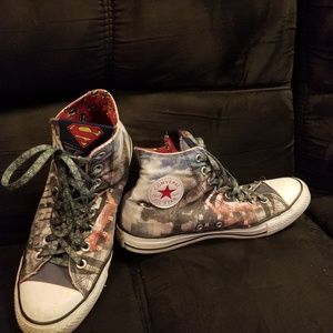 Superman Converse shoes